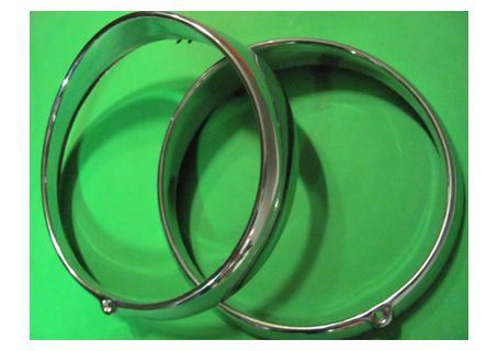 Coppia cerchi faro Fiat 1400B