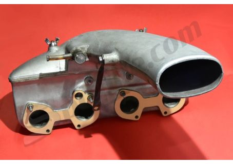 Corpo presa aria usato con condotto a "proboscide" per filtro a sinistra Alfa Romeo serie 105 1^ serie Giulia, GT, Duetto, Berlina 