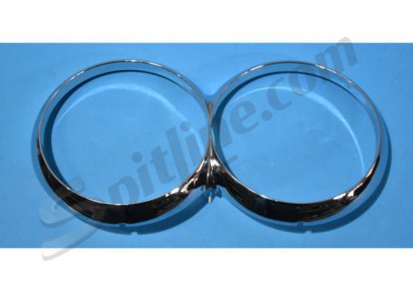 Cornice fari Lancia Fulvia Berlina 2C, GT, GTE (con perno filettato di fissaggio)