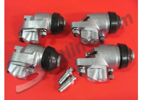 Serie cilindretti freni diam. 25,4 per ruote anteriori Alfa Romeo Giulietta Berlina, Sprint, Sprint Speciale, Spider, Zagato (modelli con freni a tamburo a 2 ceppi)