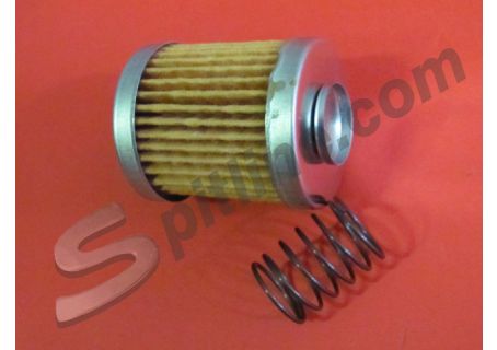Cartuccia per filtro benzina diam. 35 Alfa Romeo Giulietta Spider Veloce, Sprint Veloce,SS. Giulia Super 1300/1600, GT Junior 1300/1600, GT V. 1750/2000 Bertone, Duetto Spider 1300/1600/1750/2000, Berlina 1750/2000, Alfetta Berlina, Alfetta GT, Giulietta