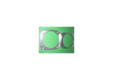 Coppia cerchi faro in plastica cromata Citroen LN