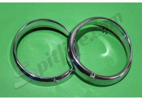 Cornici faro con visiera (diam. esterno mm 185) Fiat 1100/103
