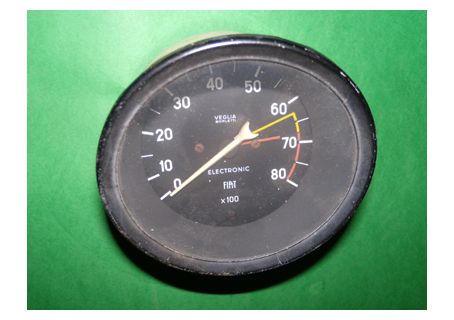 Contagiri Veglia Borletti usato Fiat 124 Sport Coupè/124 Spider (8.000 giri)
