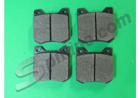 Pastiglie freno anteriori Peugeot 204 - Diesel (10/'69→), 304 Benzina e Diesel ('69-'77)