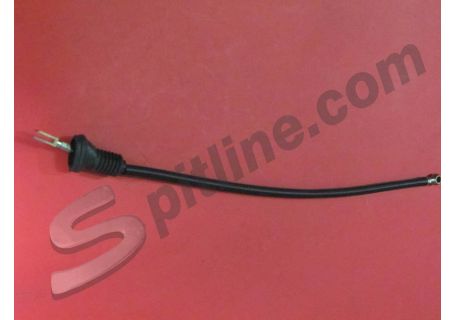 Cavo tirante freno a mano laterale destro mm. 540 Alfa Romeo Giulia 1300/1600, Nuova Super, GT Junior, GT V. Bertone, Spider 1300,1600,1750, 2000, Berlina 1750/2000, Junior Zagato, Montreal  (per vetture con barra stabilizzatrice posteriore- imp. ATE