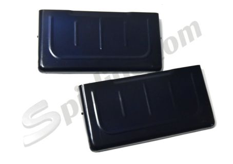 Convogliatore in metallo presa aria per cofano posteriore colore blu Fiat 850