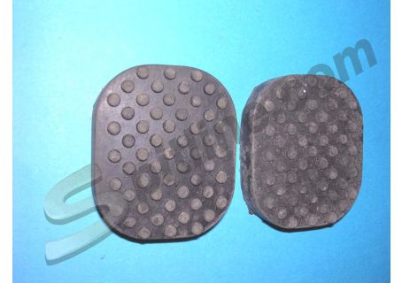 Coppia copripedali (freno-frizione) Fiat 1100 1^ serie, Fiat 128 Sport Coupè