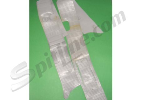 Copriradiatore in gomma grigia Fiat 128