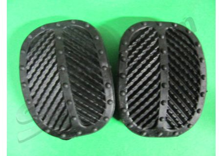 Coppia copripedali (freno e frizione) Fiat 500 F/L/R, 126, Panda 1^ serie - Autobianchi Bianchina Berlina, Cabriolet, Trasformabile, Panoramica