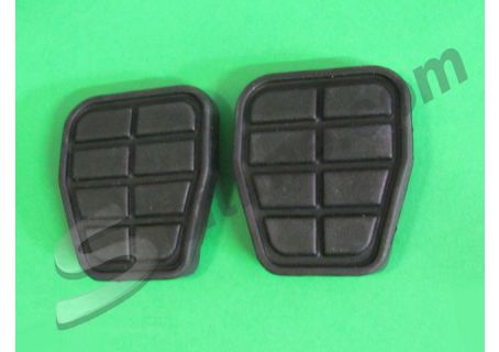 Coppia copripedali (freno e frizione) Volkswagen Golf 2^ serie ('83-'91), Jetta 2^ serie ('83-'91)