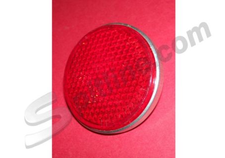 Catarifrangente posteriore rotondo con perno filettato (diam. mm 62)