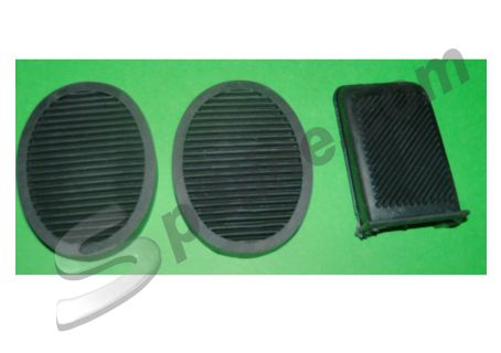 Copripedale freno, frizione e acceleratore Fiat 500 A/B/C Topolino