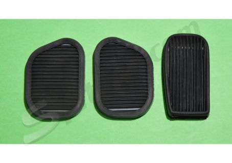 Serie copripedali freno, frizione e acceleratore Fiat 600, 600D, 600E ('60-'69)