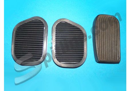 Serie copripedali freno, frizione e acceleratore Fiat 600, 600D, 600E ('60-'69)