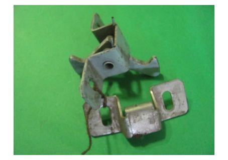 Gancio con staffetta chiusura posteriore Fiat 850