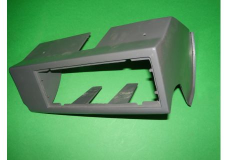 Cassetto portaradio al cruscotto colore grigio Fiat Panda