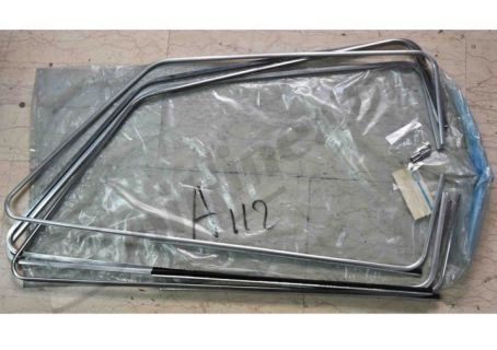 Serie modanature raschiavetro sx+dx in alluminio Autobianchi A112
