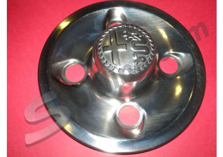 Coppa ruota con stemma stampato Alfa Romeo Alfetta Berlina, Alfetta GT, etc.