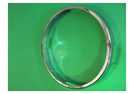 Cornice faro in plastica cromata Fiat 132 ecc.