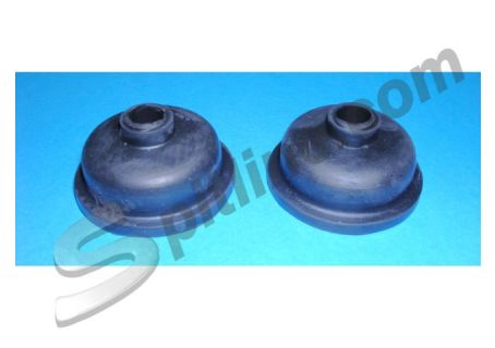 Coppia cuffie sotto pedali freno e frizione Fiat 500 A/B/C Topolino, 500 Belvedere, Topolino Giardiniera 