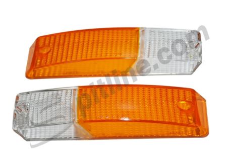 Coppia plastiche fanali anteriori Alfa Romeo Duetto Spider ('83-'93)