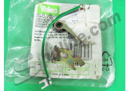 Puntine originali Valeo CB060 imp. Ducellier Autobianchi A112 (03/'71-05/'83) - Fiat 127, 124, X1/9, 238 ('71-), 131 Supermirafiori ('76-'78), 132 GL/GLS ('76-'83)