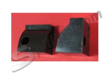 Coppia distanziali esterni (per rostri) paraurti posteriore Alfa Romeo Giulia Super 1300/1600