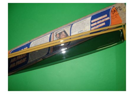 Deflettore aggiuntivo antiturbolenza Volkswagen Golf 2 porte (86-89), Jetta (in plexiglass fumè)