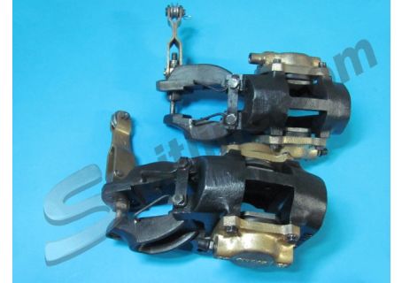 Coppia pinze freno posteriori imp. Dunlop revisionate Lancia Fulvia Coupè 1^ serie (È richiesto preventivamente il reso delle vecchie)