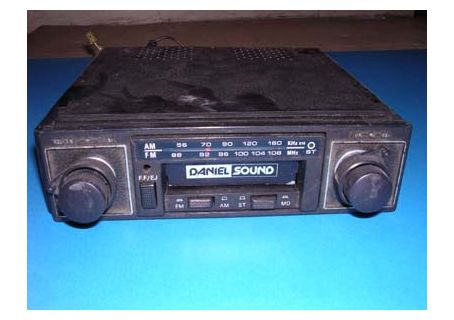 Autoradio Daniel Sound FM lettore cassette stereo 4
