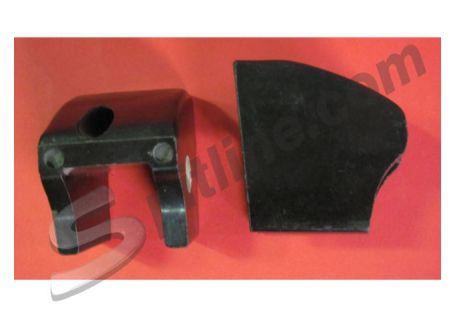 Coppia distanziali interni paraurti anteriore Alfa Romeo Giulia T.I. (da telaio 1029001), Giulia Super 1300, Giulia Super 1600 (da telaio 880001)