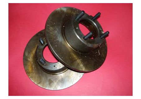 Coppia dischi freno anteriori  Alfa Romeo 1750 Berlina-G.T.V.-Spider (imp. Ate)