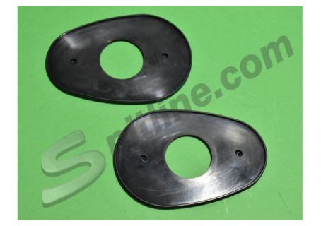 Coppia guarnizioni sottofanali anteriori (tipo ovale) Fiat 1100/103 E, TV