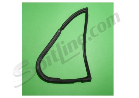 Guarnizione originale Pirelli per deflettore girevole sinistro Fiat 1100/103H ('59-'60), Export ('60-'62)