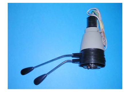 Devioluci corpo grigio con leve in metallo Fiat 500N, 500D