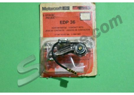 Puntine Bosch Motorcraft EDP 36 Ford (D) 12 M P6, 17 M, 20 M, 26 M, Capri, Taunus, Consul, Granada - Ford (GB) Cortina, Escort Mexiko, RS - Alfa Romeo Alfasud 1.2, Alfetta 1.8, Giulietta 1.3 ('77-'83)