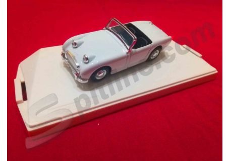 Automodello 1:43 marca Exem - Austin Healey MK1 "Frogey" Open (modello 1958 colore bianco)