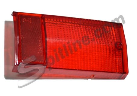 Plastica rossa fanale posteriore destro (posizione-stop) Fiat 124 Spider 2^ serie ('69-'79)