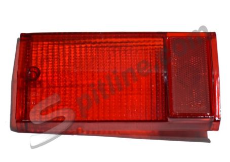 Plastica rossa fanale posteriore sinistro (posizione-stop) Fiat 124 Spider 2^ serie ('69-'79)