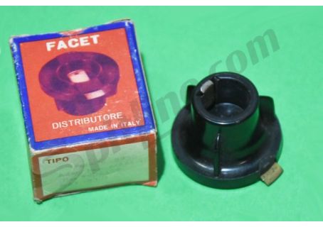 Distributore rotante Facet per spinterogeno Alfa Romeo Giulietta, 1900 - Fiat 1400, 1100/103 D/H/Export/Special, 1100 D/R ('59-'68), Campagnola - Lancia Appia 2^/3^ serie