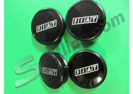Serie 4 coppette coprimozzo diam. 49 per cerchi ruota in lega Fiat 