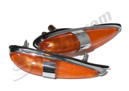 Coppia frecce laterali Fiat 1100/103 TV, Convertibile ,1200 Granluce