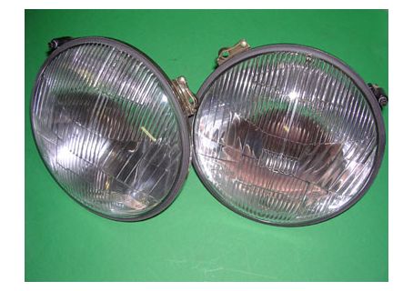 Faro anteriore sx+dx Carello diam.170 Alfa Romeo Alfetta 1600