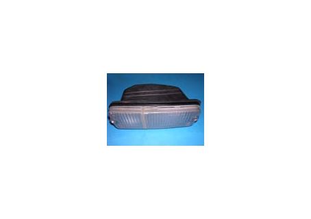 Fanale anteriore sinistro Fiat 127 1^ serie con portalampade e cuffia di protezione