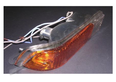 Fanale anteriore destro bicolore (adattabile Carello) Alfa Romeo GT Junior, GT 1300/1600, GT V. 1750/2000 Bertone ('70 →)