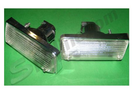 Fanale anteriore sinistro+destro (base in plastica) Fiat 124 Berlina