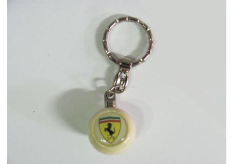 Portachiavi sferico logo Ferrari