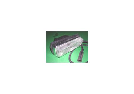 Fanale anteriore destro Olsa base in plastica cromata Autobianchi A112 1^-2^-3^ serie ('69-'77)