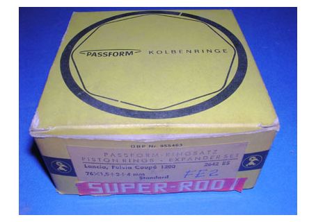 Serie fasce elastiche per pistoni diam. 76 Standard Goetze Passform 2642 ES Lancia Fulvia Coupè 1200